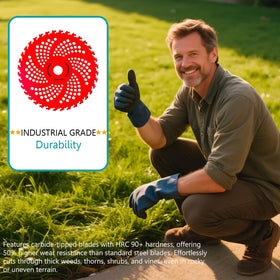 Vcoyarw 9 inch blades deliver longer life and fewer replacements over seasons