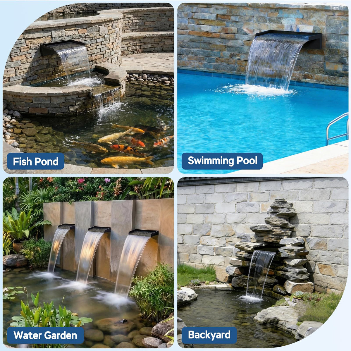 VCraze all-in-1 pond kit in packaging for easy setup.