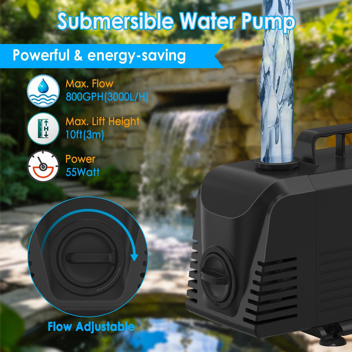 VCRAZE filter brushes provide water permeability and debris capture for balance.