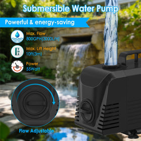 VCRAZE filter brushes provide water permeability and debris capture for balance.