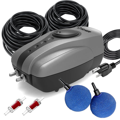 VCRAZE pond aerator kit in action providing pond oxygenation