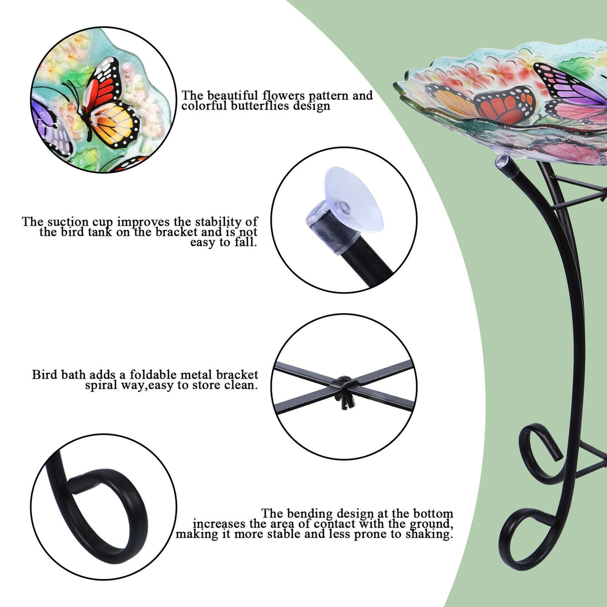 VCUTEKA glass bowl is easy to clean with detach-and-wash design.