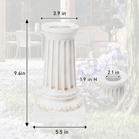 VCUTEKA stand fits standard 10 inch gazing spheres for easy setup