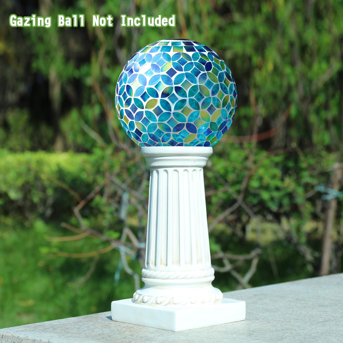 VCUTEKA weather-durable polyresin stand suitable for outdoors