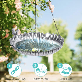VCUTEKA patio and backyard decor enhances curb appeal and wildlife watching.