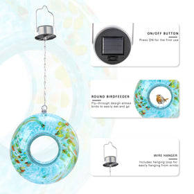 VCUTEKA easy-fill and clean bird feeder for quick refills