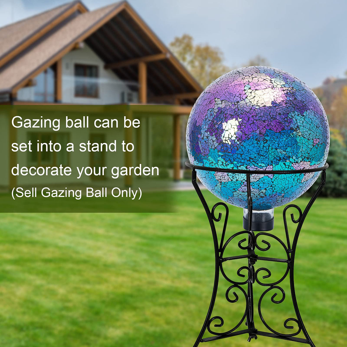 VCUTEKA 10-inch sphere fits most stands for easy placement