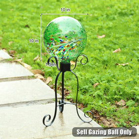 VCUTEKA Gazing Ball makes a colorful gift idea for gardens and patios.