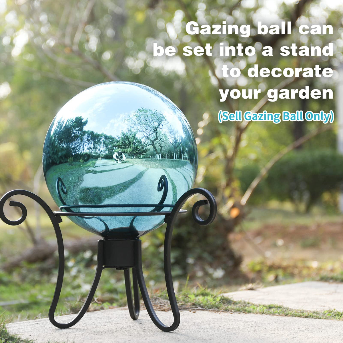 VCUTEKA outdoor indoor decor ball adds versatile charm to any space.