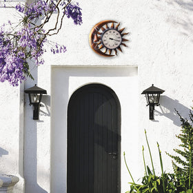 VCUTEKA retro metal garden stake elevates yard decor and pathways