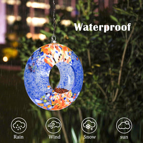 VCUTEKA seed-access rim supports comfortable feeding for birds