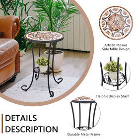 VCUTEKA sturdy cross-support legs provide stable placement on uneven surfaces.