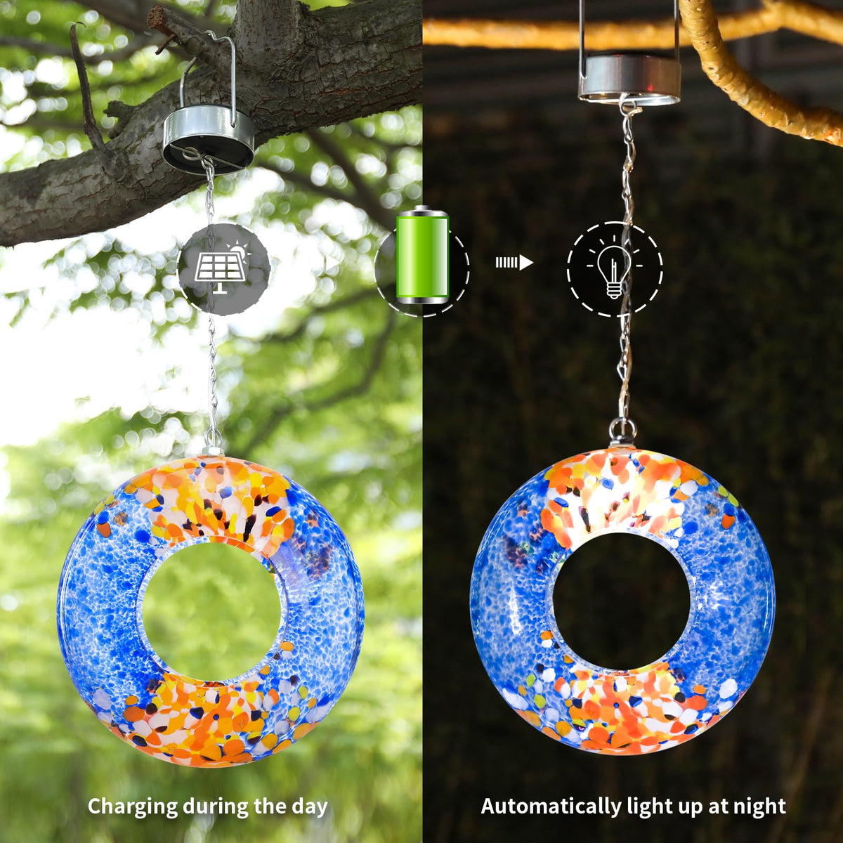 VCUTEKA waterproof solar panel powers reliable lighting in any weather