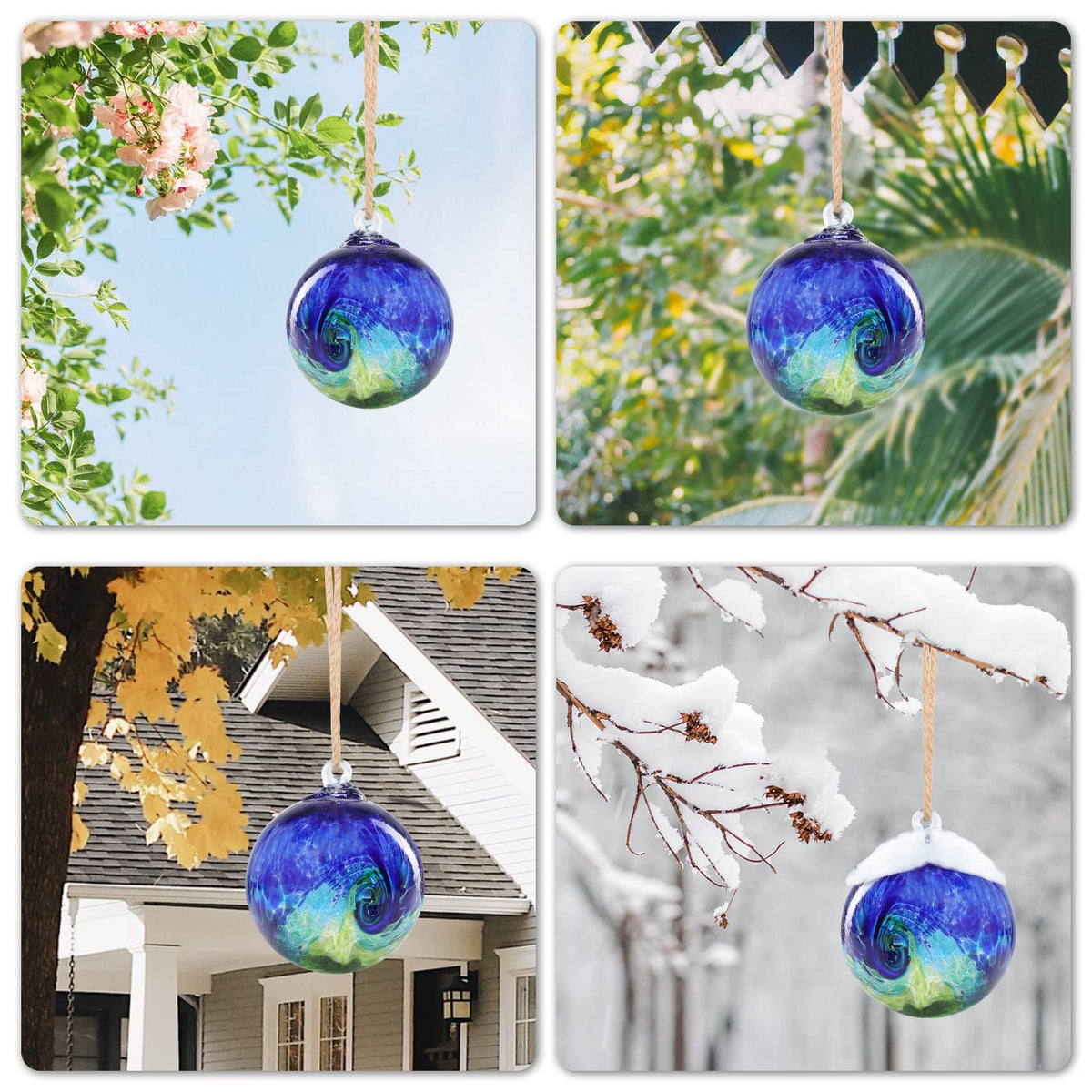 VCUTEKA gazing ball makes a thoughtful gift with stylish packaging.