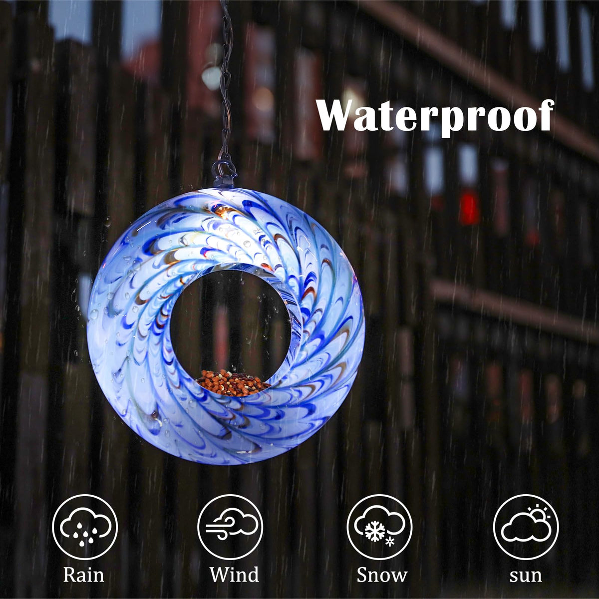 VCUTEKA Wild Bird Seed-Attract invites local birds to visit.
