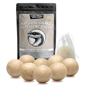 VDKOGSX repellent balls close-up show effective scent dispersion deterring snakes