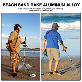 Vdsfand Sand Flea Rake ideal for beach metal detecting and sand scooping.
