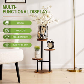 VECELO wooden board with iron pipes combines style and durability