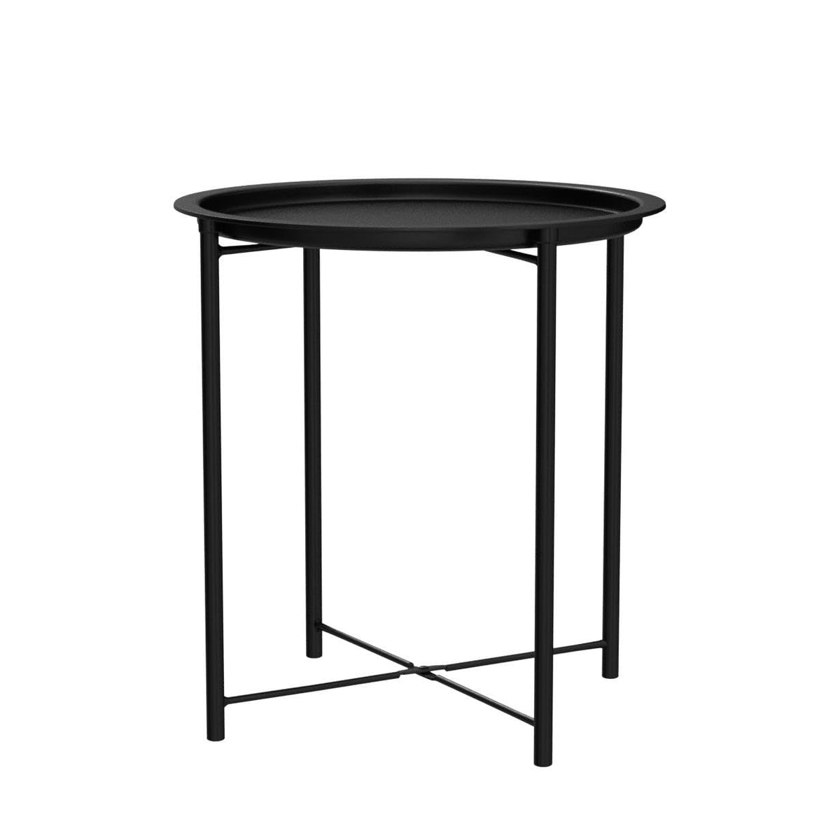 VECELO 2-pack end table set ideal for space-saving setups.