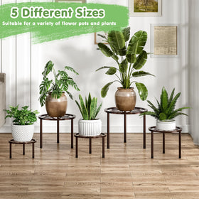 VECELO round stands adaptable for cookware, vases, crafts