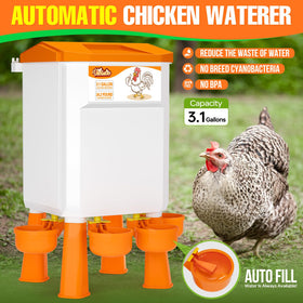 Vedalio automatic feeder featuring bottom-port design minimizes waste.