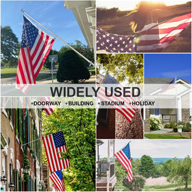 Vedouci outdoor flag display enables year-round visibility.