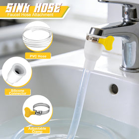 Veerlogix faucet hose used for bathtubs and pet showers at home.