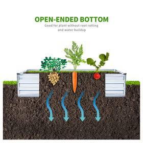 Veezyo four-support-bars provide sturdy stability for larger plantings.