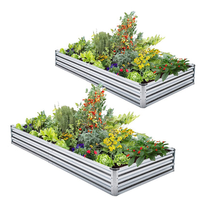 Veezyo galvanized raised bed assembly demonstrates quick setup for a durable garden.