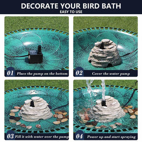 Veflauresi bird-attracting water feature may invite hummingbirds to your yard.