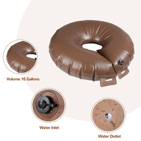 Vego garden durable puncture-resistant PVC material withstands outdoor use.