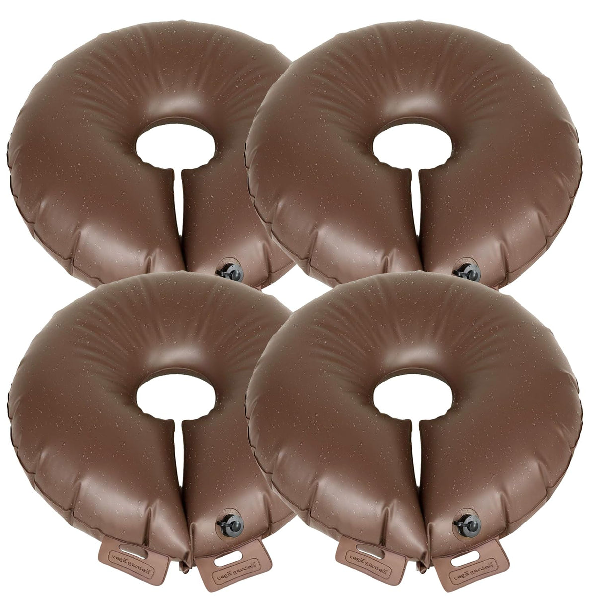 Vego garden tree watering ring with 16-gallon capacity for extended irrigation.