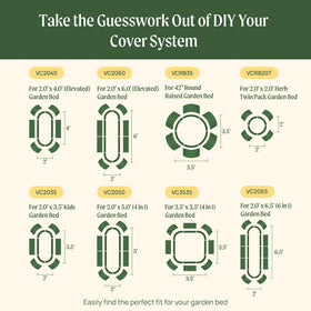 Vego garden UV-resistant mesh cover blocks pests while letting light through.