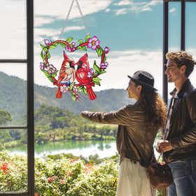 Velaboll window sun-catcher highlights light transmission in bright rooms.