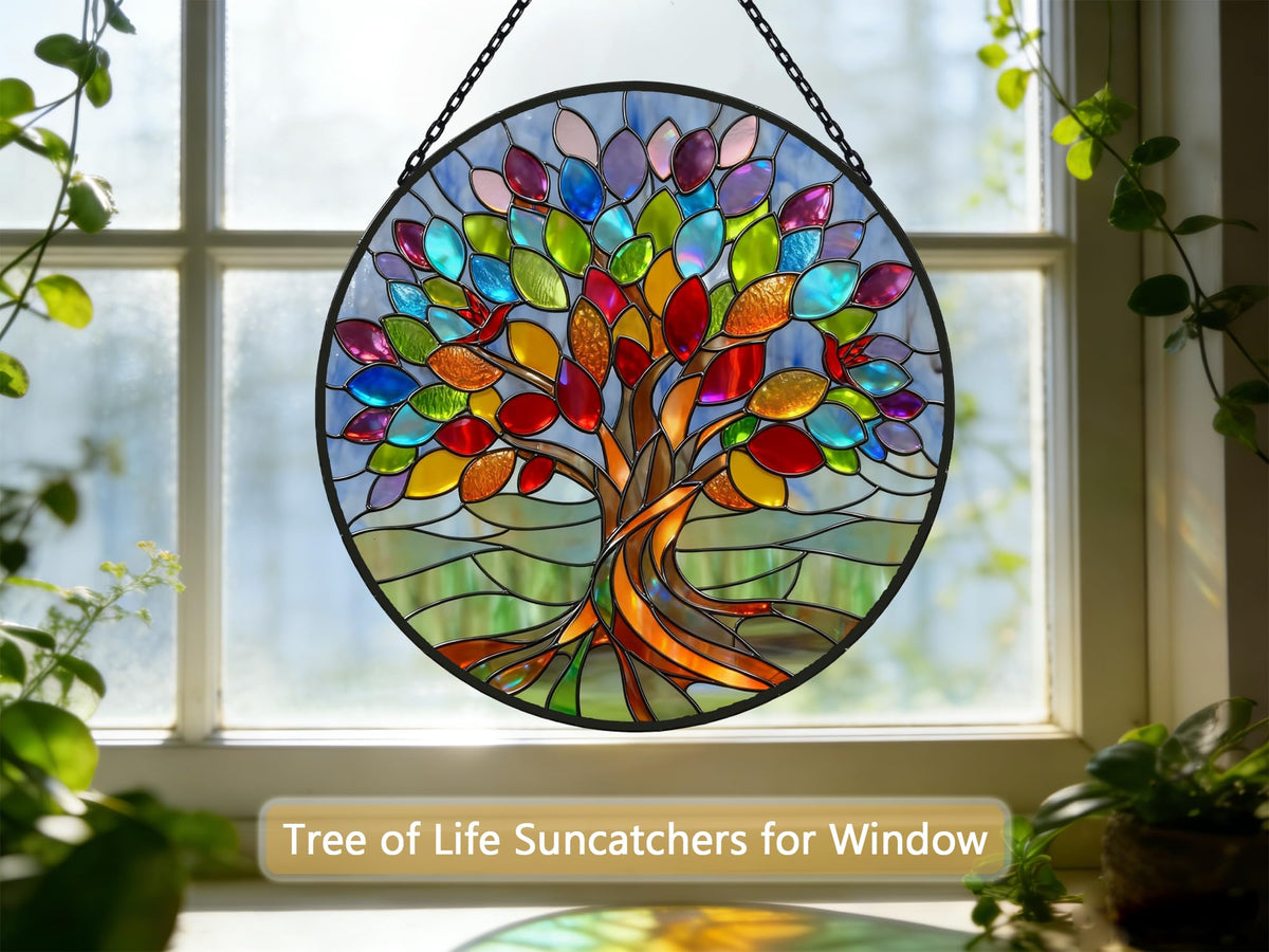 Velasyart brightens living rooms, bedrooms, and porches with colorful stained glass.