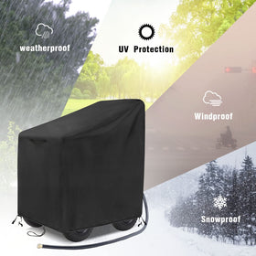 Velfree universal-fit design fits most hose reel carts