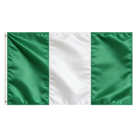 VELIFFCO Nigeria flag 3x5ft in polyester for outdoor decor