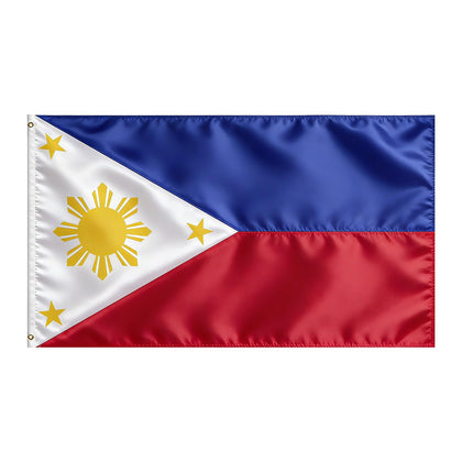 VELIFFCO Philippines flag 3x5ft with brass grommets for pole mounting