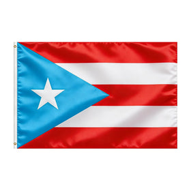 VELIFFCO Puerto Rico flag 3x5ft waving, durable polyester for outdoor decor