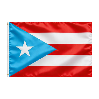 VELIFFCO Puerto Rico flag 3x5ft waving, durable polyester for outdoor decor
