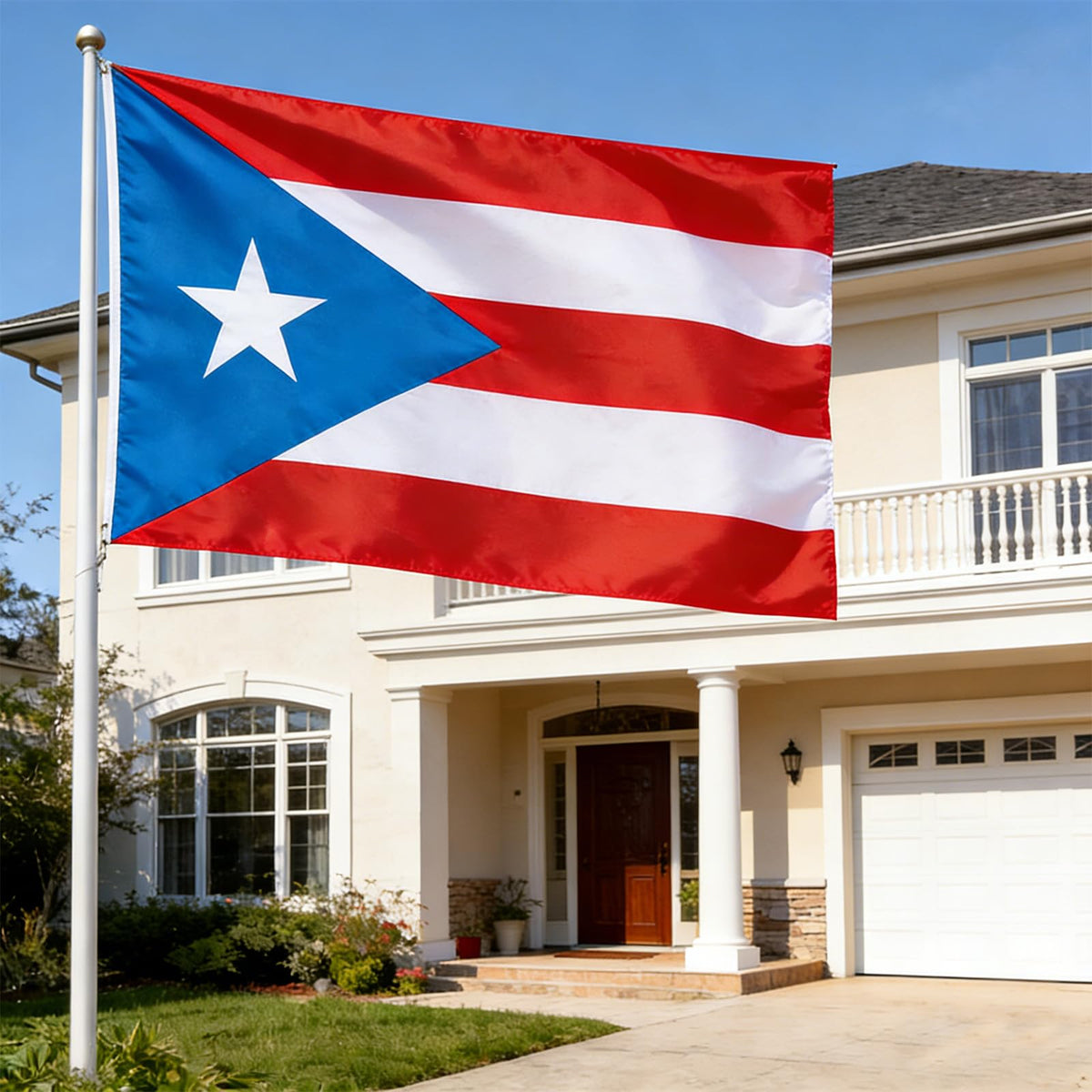 VELIFFCO Puerto Rico flag wind-ready for sports and garden decorations