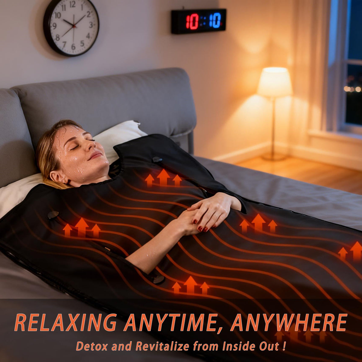 Veloqore safety feature automatically protects against overheating.