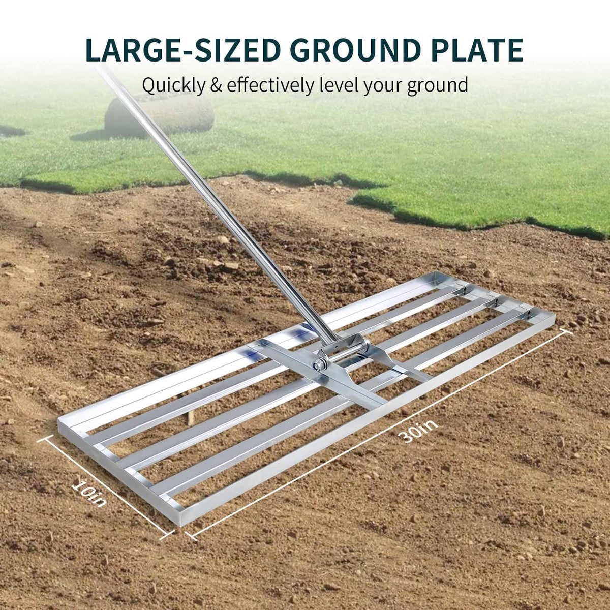Veltec adjustable handle prominently displayed for comfortable use at any height.