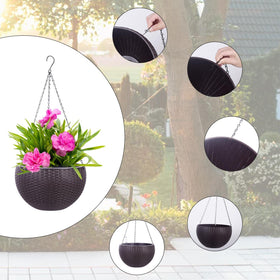 Vencer large 11-inch mouth planter ideal for indoor and outdoor use