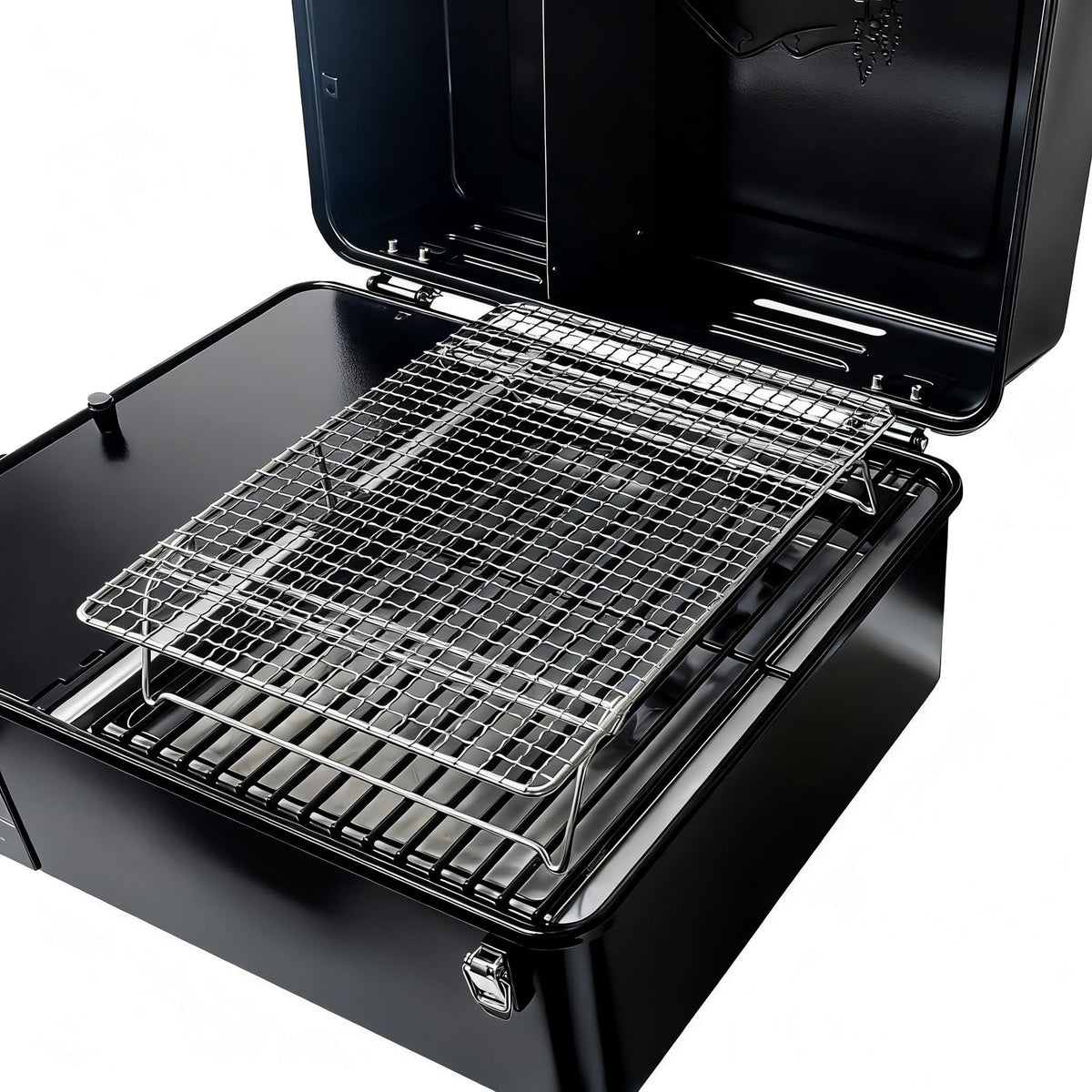 Vencino second rack for Traeger Ranger expands grill space for big meals
