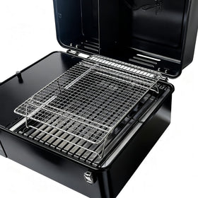 Vencino second rack for Traeger Ranger expands grill space for big meals