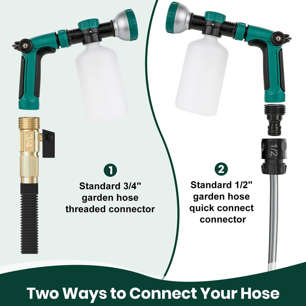 VENETIO detachable bottle doubles as fertilizer applicator and soap dispenser