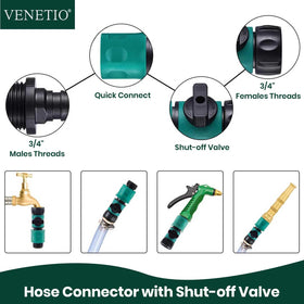 VENETIO heavy-duty ABS construction resists daily wear and tear.