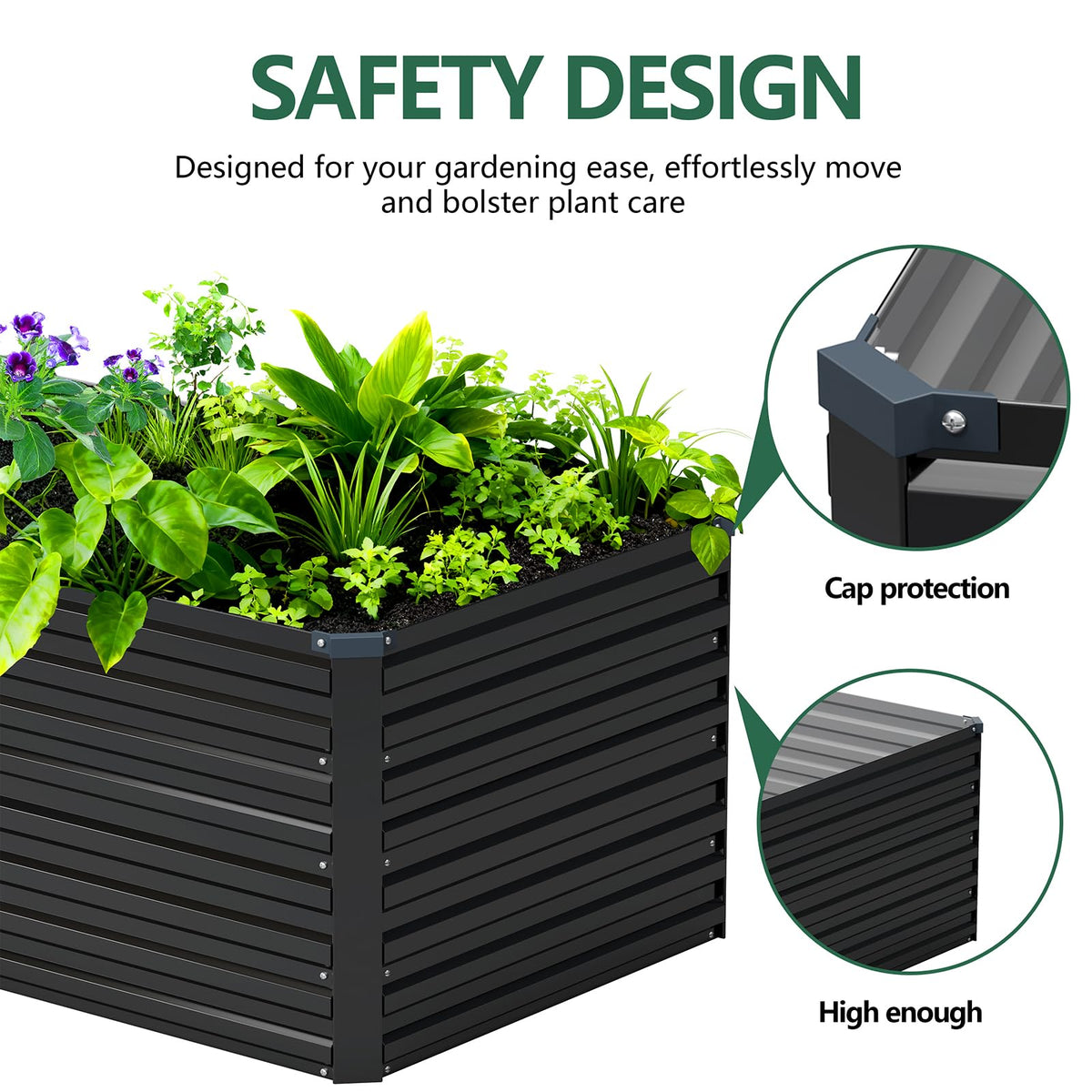 Vengarus 24-inch depth supports deep root growth for healthier plants