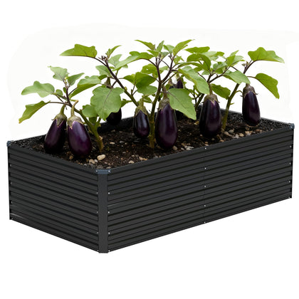 Vengarus 6x3x2ft bed with 24in depth for leafy greens